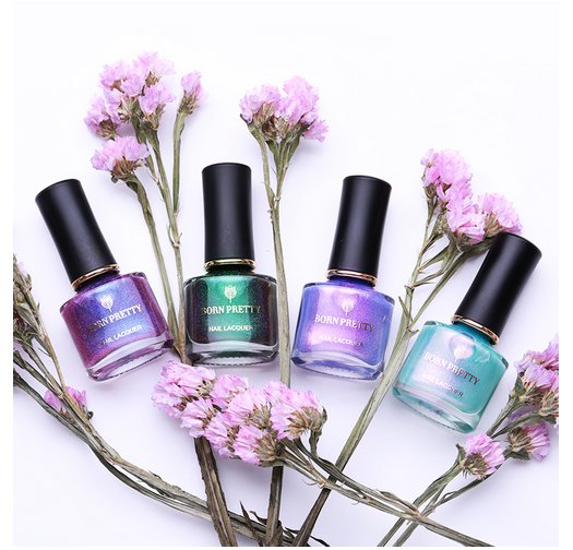 Flowers in Sunshine Shimmer Nail Polish