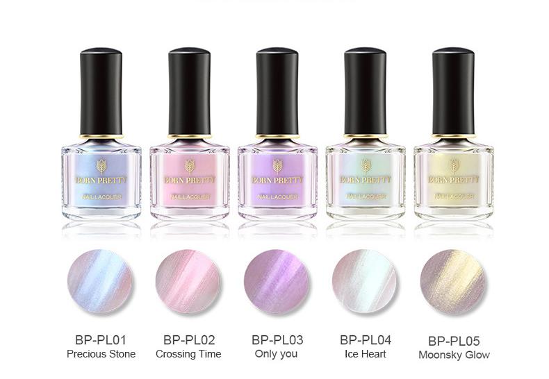 Pearl Lustre Pastel Shimmer Nail Polish